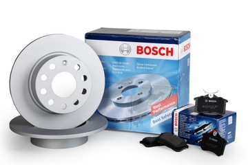 ГАЛЬМІВНІ ДИСКИ Колодки Bosch Задній AUDI A3 8P 253mm