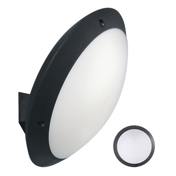 Садовый светильник WALL LAMP PLASTIC-600A черный светильник