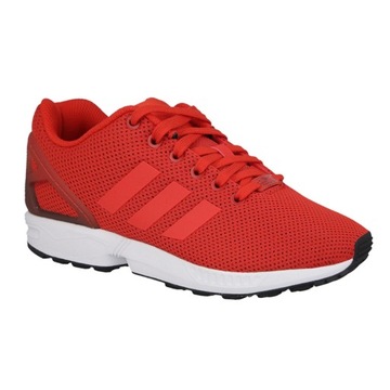 Zx flux shop damskie czerwone