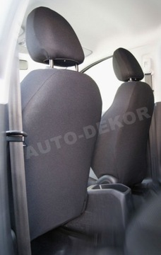 TOYOTA AYGO OD 05-2014r POKROWCE FOTELE LOTNICZE