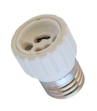 Gniazdo przejściówka adapter E27 > GU10 do LED