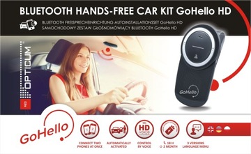 КОМПЛЕКТ OPTICUM GOHELLO HD BLUETOOTH HANDS-FREE