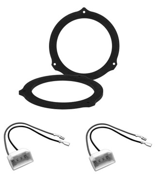 Dystanse głośnikowe MDF 16,5cm / 165mm Ford C-Max Kuga Focus ( tył )