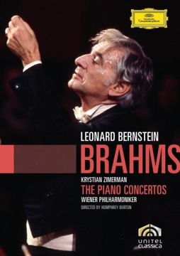 DVD BRAHMS Piano Concertos ZIMERMAN BERNSTEIN