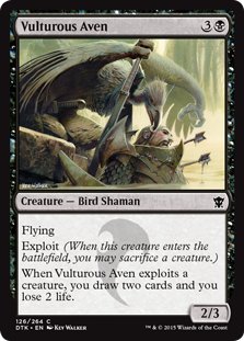 MTG 4x Vulturous Aven