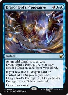 Dragonlord's Prerogative - niekontrowalny draw @@@