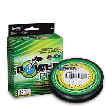 Plecionka Power Pro Moss Green 0,08mm 4kg 135m