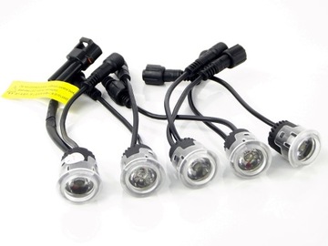 ДНЕВНЫЕ ХОДОВЫЕ ОГНИ мини HELLA STYLE DRL LED OSRAM fi20/23mm