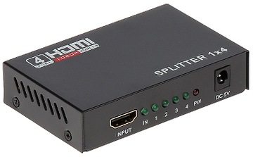 Splitter Rozdzielacz HDMI 1x4 Full HD 3D HDCP V1,4
