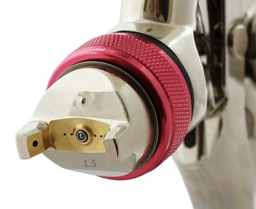 Pistolet lakierniczy PROFESSIONAL HP dysza 1,5 mm górny zbiornik 600 ml
