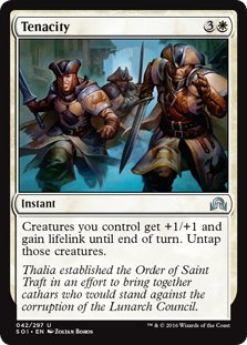 MTG 4x Tenacity (Uncommon)