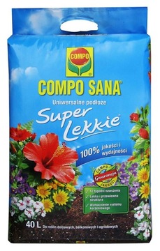 PODŁOŻE SUPER LEKKIE COMPO 40L Z RĄCZKĄ Ziemia