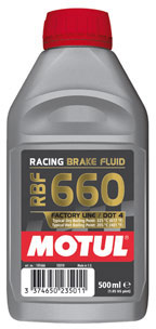 MOTUL RBF 660 DOT4 спортивная тормозная жидкость 500 мл