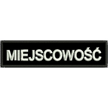 Naszywka własna miejscowość strażacka OSP STRAŻ