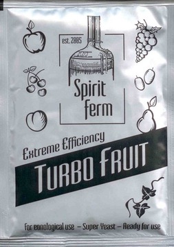 drożdże gorzelnicze Spirit Ferm TURBO FRUIT bimber