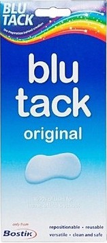 BOSTIK MASA klejąca mocująca BLU TACK duży 95 g