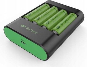 4x AKUMULATORKI baterie GP R6 AA 2700mAh etui box