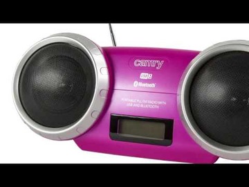 CAMRY CR1139 BLUETOOTH AUX USB MP3 ДИНАМИК РОЗОВЫЙ