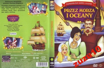 NAJPIĘKNIEJSZE BAŚNIE I LEGENDY ** PRZEZ MORZA I OCEANY ** DVD - NOWA