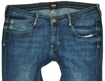 LEE spodnie STRAIGHT low waist AMY ZIP _ W29 L33