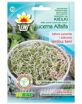 Nasiona kiełki LUCERNA Toraf 20g