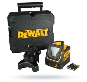 Лазерный лазер DeWALT DW0811 с ​​перекрестным обзором на 360+ ОЧКИ+ ШТАТИВ