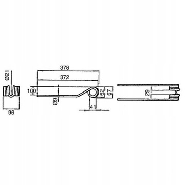 Грабли пальцевые Deutz Fahr 06580456