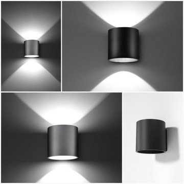 фото ориг. №7, Sollux wall lamp orbis 2 g9 top/ bottom - black