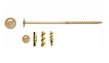 Wkręt ciesielski z podkładką 8x160 torx 50szt DMX
