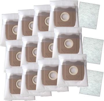 12x Worki do Odkurzacza Zanussi ZAN 2305 ZAN 2306