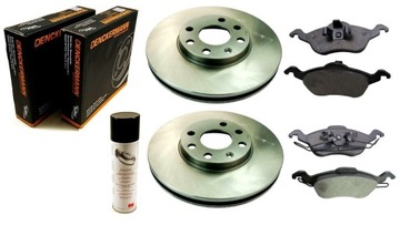 tarcze klocki OPEL ASTRA G II PRZÓD KPL koło na 4 śruby 256mm x 24mm