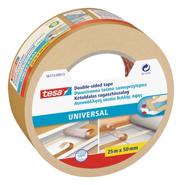 TESA TAŚMA DWUSTRONNA do wykładzin 50 MM X 25 MB