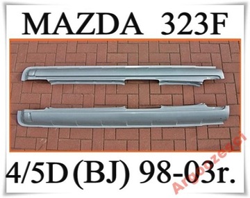 НАБОР НАБОР MAZDA 323 323F BJ 98-03, ПРАВЫЙ 4/5D