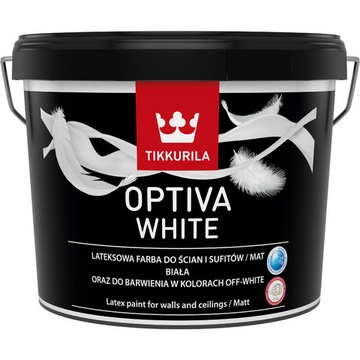 Tikkurila Farba Optiva White 9l