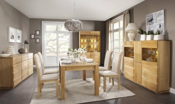 ВИТРИНА АТЛАНТА ТИП 10 ДУБ НАТУРА ДЕКОР НОВИНКА