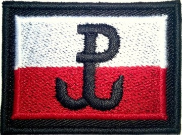 78 Flaga Naszywka Polska Walcząca GROM 55/38