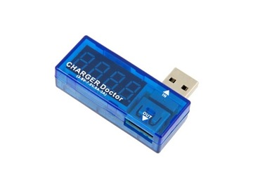 Woltomierz amperomierz tester USB napięcia AK306B