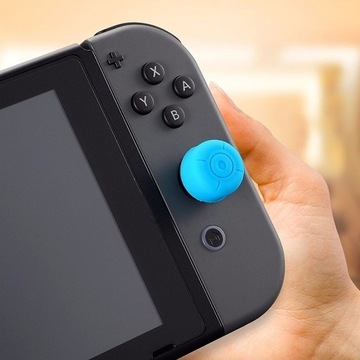 КРЫШКА ДЛЯ ВЫСОКОГО ЗАХВАТА ДЛЯ ПЕРЕКЛЮЧАТЕЛЯ JOY-CON, СИНЯЯ