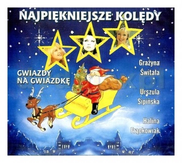 NAJPIĘKNIEJSZE KOLĘDY - GWIAZDY NA GWIAZDKĘ-FOLIA