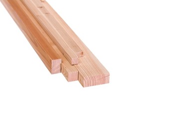 Kantówka krawędziak legar 4,5x7x250 cm MODRZEW