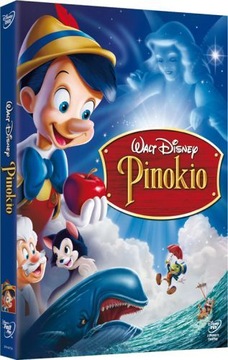 PINOKIO Bajka DISNEY DVD + Dodatki PL Dubbing 24h