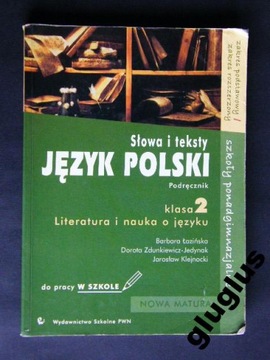 SŁOWA I TEKSTY JĘZYK POLSKI 2 ŁAZIŃSKA