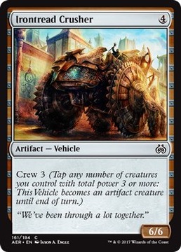 MTG 4x Irontread Crusher