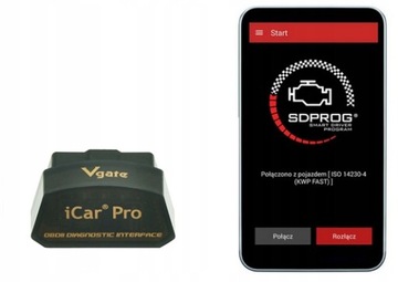 ICAR PRO WIFI OBD2 SDPROG PL iOS Android Windows