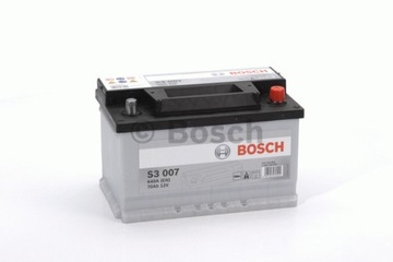 Akumulator 70AH/640A P+ BOSCH S3 S3007 278x175x175