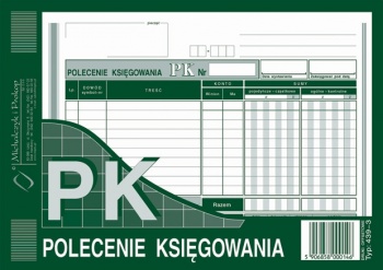 Michalczyk i Prokop Polecenie Księgowania A5 412-3