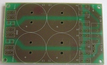 A-172_pcb. Zasilacz wzmacniaczy średniej mocy.