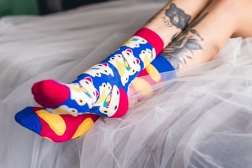 Разноцветные носки SAMMYICON Maneki Socks 40-46