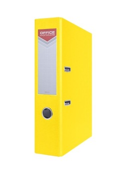 SEGREGATOR OFFICE PRODUCTS, PP, A4/75MM, ŻÓŁTY