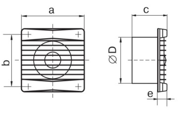 ВЕНТИЛЯТОР С ТАЙМЕРОМ П/Т SILENTA-ST 125 SILENT